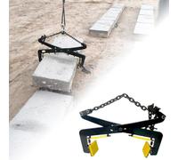 Genérico Abrazadera para elevación de Piedra - Abrazaderas para elevación de losas de Granito - Herramientas seguras para el Transporte de Piedra, Ideales para la manipu