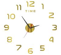 Genérico Acrylic Wall Clock 40cm Abstract Silent Frameless Modern Art Piece