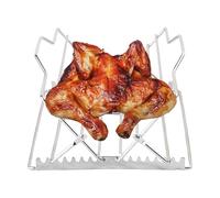 Generico Adjustable Roasting Rack, Stainless Steel Oven Grilling Insert, Durable Baking Rack for Pan Meat Chicken Steak Turkey Home Cooking BBQ Outdoor Camping Holiday Meal Prep