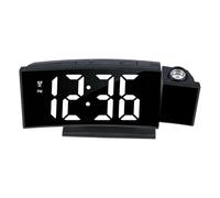 Genérico Alarm Clock, Clear Time Calendar Date Display Temperature Monitoring Bedroom Electric Alarm Clock For Nightstand Beside Living Room Students Kids Adults Women Men Daily Time Management Use