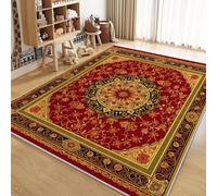Genérico Alfombra de Salón 80x150 cm Flores De Estrella Dorada Alfombras Pelo Corto Interior Moderna, Tapete Impresión Antideslizante Suave, para Salon, Dormitorio, Comedor, Cuarto de Niños