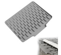 Genérico Alfombrilla Escurreplatos, 40 x 32.5cm Escurreplatos de Silicona Plegable con Salida de Drenaje, Tapete de Secado de Platos Resistente Al Calor para Cocina, Mesa, Vajilla