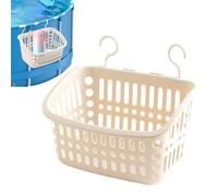 Genérico Almacenamiento Piscina, Resistente Tiempo, Cesta Portaal Aire Libre Borde De Piscina, Para Snacks Comida Bebidas Cerveza Juguetes Toallas Spa Bañera De Hidromasaje Terraza