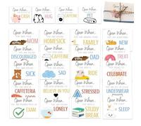 Generico Animal Open When Envelopes - 24pcs Greeting Card Letter Set, College Graduation Gift, University Keepsake | Creative Stationery Package, Personalized Memory Letters, Fun Surprise Notes