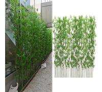Genérico Árbol de bambú Artificial para Exteriores de 3, 4, 5, 6, 6,5 y 7 pies de Altura, Planta de bambú Artificial de Seda con Hojas para jardín, Valla, privacidad, decoración, Pantalla,