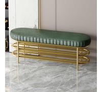 Genérico Armario para Guardar Zapatos, Estante para Pasillo, cajón Plegable para Zapatos, Banco de Entrada, Banco Zapatero de 2 Niveles con Asiento cómodo para Entrada y Pasillo, Elegante Mueble de a