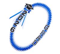 Genérico Authentic Graduation Lei, Woven Collectible Necklace, Class of 2026 Ribbon Grad Lei, Lightweight Sturdy Handmade, for Boys Girls Teens Bachelor University Party Ceremony Photography Use