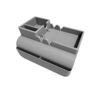 Genérico Bandeja para Sofá - Organizador Antideslizante, Reposabrazos con Portavasos, Bolsillo Lateral de Almacenamiento | Bandeja ideal para oficina, coche, viaje, portátil, silla, teléfono