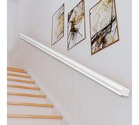 Genérico Barandillas, pasamanos, barandillas de escaleras, Soportes, pasamanos, escalones, barandillas, montajes de escaleras, Piezas de barandilla, pasamanos de Madera para escaleras, fácil instalac