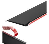 Genérico Barrera antigoteo de Goma para Ventanas Que Evita el reflujo de Agua, Protector de Bordes antigoteo Autoadhesivo para Puertas y Ventanas - Burlete Exterior de Goma, desviador de Goteo superi