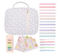 Genérico Bible Case with Handle, Protective Reusable Large Capacity Carrying Case, Durable Storage for Study Supplies, Books, and Religious Materials, Ideal for Grandma, Adults, Lovers, Family,