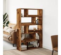 Genérico Biblioteca Clásica 10 estantes de madera de ingeniería, diseño limpio, gran espacio de almacenamiento para libros y decoraciones, estante multiusos 100 x 33 x 156,5 cm