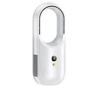 Genérico Bladeless Tower Fan Rechargeable Powerful Multifunctional