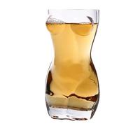 Genérico Body Shaped Wine Glasses - Figure Style Beverage Cups, Elegant Whiskey Beer Drinking Mug, Multipurpose Transparent Cocktail Container | Decorative Party Accessory For Bachelor