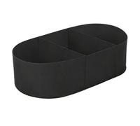 Genérico Bolsas para Plantar,Grandes Transpirables de 3 Compartimentos,Maceteros de Tela para Plantas - para Tomate Flor Patio Jardín Exterior Terraza Césped Invernadero Balcón