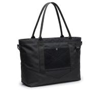 Genérico Bolso de Mano de Gran Capacidad Bandolera Herramientas Multiuso, Bolsa de Viaje Robusta para Senderismo Deporte Exterior(Black)