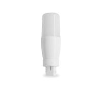 Genérico Bombillas LED G24 2-Pin PLC Tubo 7W 600lumenes Blanco Neutro 4000K, 1 Unidad