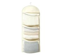 Genérico Bra Storage Organizer - 73cm Polyester 3 Tier Mesh Hanging Shelf, Lingerie Wardrobe Organizer | Underwear Storage Rack, Closet Space Saver For Bedroom Bathroom Dorm RV Travel Home Use