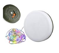 Genérico Camping String Lights, Impermeable Led USB Portable Lights, 6,54 x 1,73 x 6,54 pulgadas, Versatile Lighting, Compact Design, Outdoor Hiking Equipment, for Tents, Homes, Gardens Decor