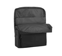 Generico Carrying Case, Solar Panel Storage, 25.51x22.01x4.49inches, Double-Layer Organizer, Waterproof Design, Nylon Fabric, Multi-Pocket, for Shoulder Strap, Outdoor Camping, Bag, Negro,