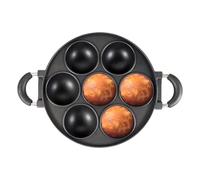 Genérico Cast Iron Pan - 7-Cup Nonstick Baking Tray, Round Muffin Cake Pan