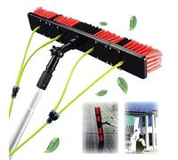 Genérico Cepillo para Limpiar Cristales Kit de Poste telescópico con Suministro de Agua para Uso doméstico Cepillo Giratorio para Paneles solares, 6-10,8 m Cepillo para Limpiar Paneles solares Kit de