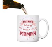 Generico Coffee Mug For Mom - Funny Coffee Mug, Novelty Ceramic Cup | Mom Mugs From Son, Daughter | Small Coffees Cups 350ml F0r, Women For Birthday, Mother's Day