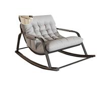 Genérico Cómoda Mecedora Doble reclinable para Adultos: Relleno de algodón Suave, diseño Antideslizante, Ideal para balcón y Ocio en el hogar (Color: 2)