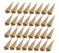 Genérico Conos para Confeti de Bodas 120 Conos de Papel Kraft 6.7X2.36 Pulgadas para Flores y Dulces en Fiestas y Eventos Obsequios
