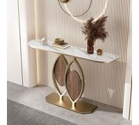 Genérico Consola Estrecha para recibidor con Almacenamiento - Mesa Auxiliar versátil para sofá, Ideal para Sala de Estar, Pasillo y Dormitorio - Muebles Elegantes y funcionales para Espacios pequeños