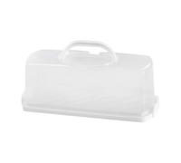 Genérico Contenedor De Pan - Rectangular - Almacenamiento Para Pasteles Con Asa Portátil - Para Galletas Pan De Molde Pastelería Gabinete De Panadería