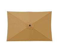 Genérico Cubierta De Repuesto para Sombrilla Exterior | Sombrilla Rectangular de 2x3 Metros con Brazo Lateral - Tapa Impermeable para Parasol De Jardín Playa E Invernaderos