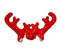 Genérico de madera de para coche, decoración de Navidad automática | Kit de decoración navideña de madera de alce para coche, accesorios de vacaciones de automóviles para camiones y coches