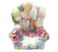Genérico De Sillón Puf Gran sofá con Cremallera Que Ahorra Espacio | impermeable para silla almacenaje juguetes para Muñecas, Niños y Niñas, Pequeños, Sala de Juegos, Guardería, Aula y