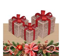 Genérico Decorativa Navideña Iluminada Iluminación LED Navideña con | Set de s Navideñas Iluminadas Para Fiesta en el Patio, San Valentín, Oficina, Repisa de Chimenea, Entrada