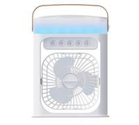 Genérico Desk Fan | 3 Wind Speeds | Evaporative Fan with Humidifier | for Homeo wners Renters Dwellers Home Office Bedroom Study Dorm Garage Workshop Apartment Nursery