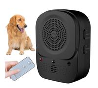 Genérico Dispositivo Antiladridos para Perros, Disuasivo Ultrasónico con Mando a Distancia de 33ft, 4 Modos de Control, Silencioso Recargable, Impermeable y Sin Crueldad para Interior y Exterior