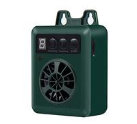 Genérico Dispositivo Antiladridos Ultrasonido Automático Mejorado Niveles de Sensibilidad y Frecuencia Ajustables Control Ladridos para la Mayoría los Perros IP45 - Recargable por USB