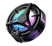 Genérico Enfriador de Móvil Portátil con Luces RGB Y Control Inteligente De | Enfriador Ventilador Smartphone Para Videojuegos Móviles, Streaming En , Viajes, Hogar, Escuela Y Oficina
