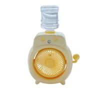 Genérico Enfriador de niebla portátil: humidificador en aerosol recargable por USB, circulador de aire con tanque de agua, dispositivo de enfriamiento ajustable