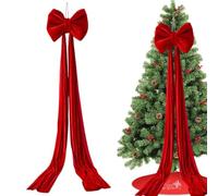 Genérico Ergonomic Árbol, De Navidad Decoraciones, De Terciopelo | Portable Gran , Árbol De Navidad, Exterior Interior Puerta, Valla Escalera Frontal, Hogar Vacaciones Easy to Use