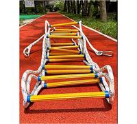 Genérico Escalera de Cuerda de Emergencia, Escalera de Escape contra Incendios de 25 m, Escalera de Seguridad Blanda para Uso doméstico, Escalera de Rescate portátil de 82 pies, Ideal para evacuacion