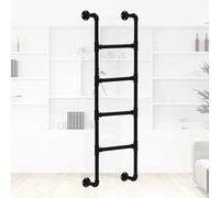 Genérico Escalera metálica de Pared para desván, Escalera de Entrada/Salida de Altura de 3,3 a 10 pies, Escalera de Salida de Pozo de Ventana de sótano, Escalera de Escape de Incendios para