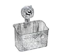 Generico Estante A para ducha - Cesta de almacenamiento A | Cesta de baño de pared con orificios para filtro de agua | Estantería esquinera ondulada para azulejos de cocina, casa, dormitorio