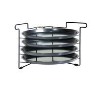 Genérico Estante de pizza Soporte estable antiadherente de 4 capas