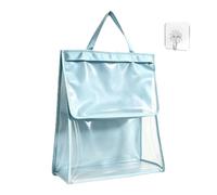 Genérico Estante Ducha Soporte De Gran Capacidad Impermeable Antipolvo | Almacenamiento Ducha Organizador Pared Baño para Toalla Ropa Maquillaje Aseo Móvil Tablet Piso Dormitorio