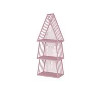 Genérico Estantería De Árbol 3/4 Niveles,Estante Exhibición Libros Piso,Organizador Adornos Artísticos,Capacidad Carga 150 Kg Que Ahorra Espacio,para CD/Películas/Libros(Color1,3-Tier)