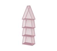 Genérico Estantería De Árbol 3/4 Niveles,Estante Exhibición Libros Piso,Organizador Adornos Artísticos,Capacidad Carga 150 Kg Que Ahorra Espacio,para CD/Películas/Libros(Color1,4-Tier)