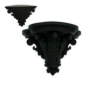 Genérico Estantes flotantes | Organizador de rincón gótico Resistente - Estante Flotante de Pared Expositor,para Salón Cocina Baño Apartamento Casa Rural Hotel Maceta Libro