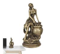 Genérico Estatua de la - Marco de Molde, Acabado en Bronce Antiguo Vintage